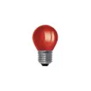 Lemputė LED E27 1W, matinė, raudona, POLAMP