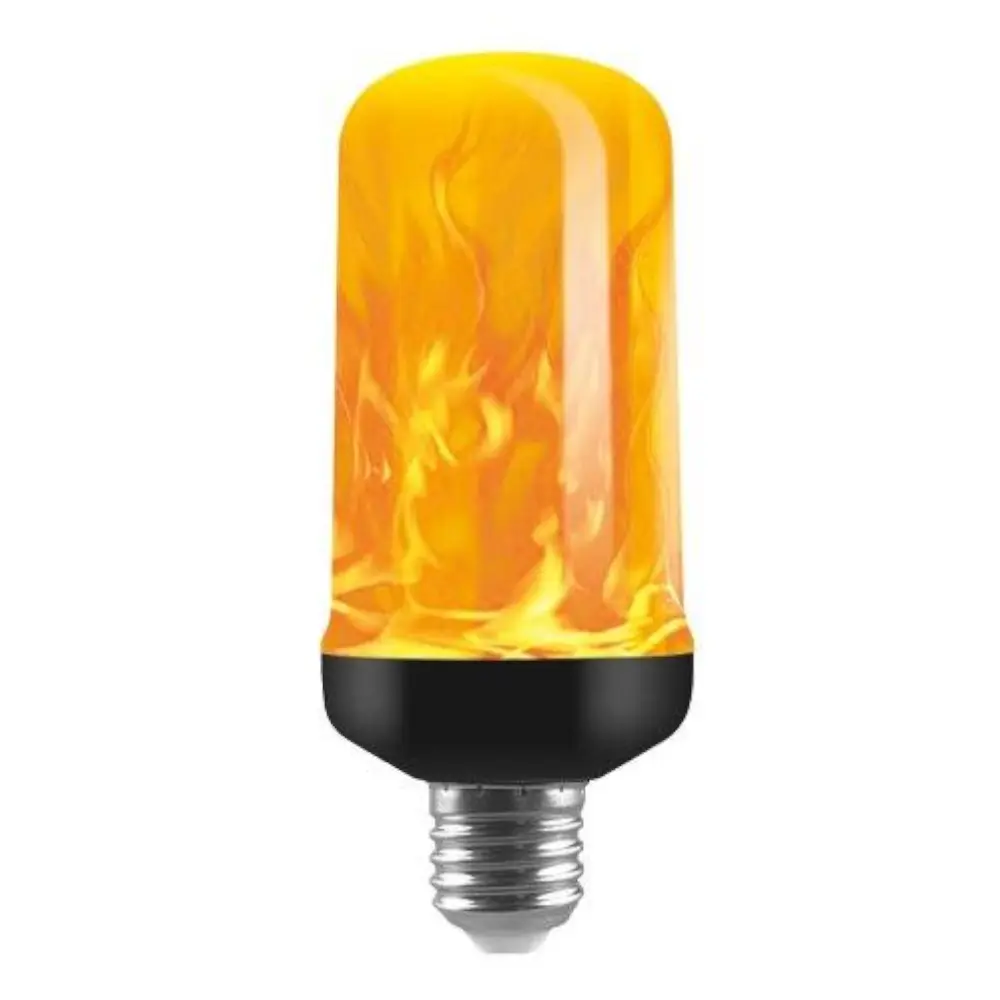 Lemputė su liepsnos efektu, LED E27 4-6W, matinė, POLAMP
