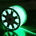 PROfesionali LED žarna-kabelis ROPELIGHT NK1 POLAMP, 13 mm, 36 LED/m, vert., 230V, žalia, IP67, 1m