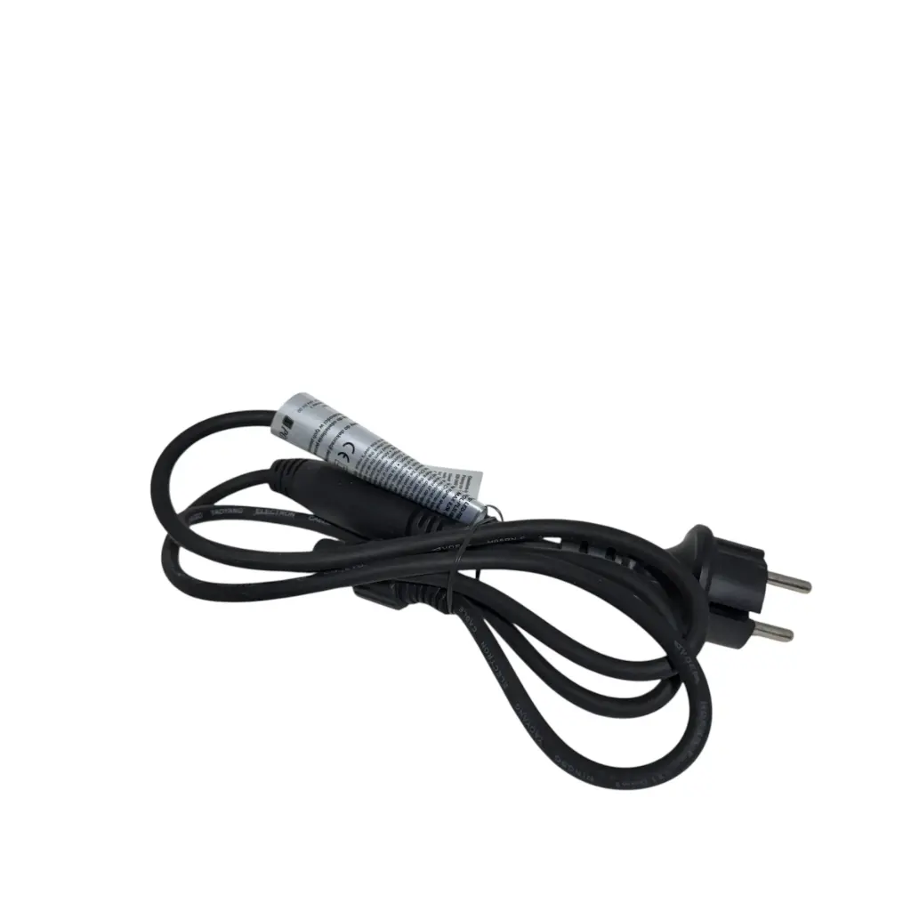 Maitinimo kabelis 1,5m (230V AC-DC), IP67, FEM, juodas