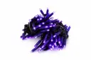 PROfesionali lempučių girlianda POLAMP, 10m (5+5), 100 LED, purpurinė, purpuriniu laidu, IP67