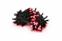 PROfesionali FLASH lempučių girlianda POLAMP, 10m (5+5), 80+20 LED, raudona, žaliu laidu, IP67