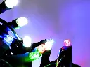 Lempučių girlianda POLAMP, 10m, 100 LED, įvairiaspalvė, žaliu laidu, IP44