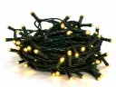 Lempučių girlianda POLAMP, 10m, 100 LED, šiltai balta, žaliu laidu, IP44