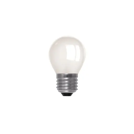 [POL-G45 E27 1W RGB] Lemputė LED E27 1W, matinė, RGB, POLAMP