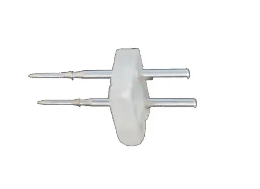 [POL-SCRPCNF] SPIN 2 polių jungtis švieč. kab. NEON/NEONFLEX 230V, kab.-mait., POLAMP